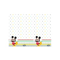 Nappe Mickey Arc-en-ciel - 1,20 x 1,80 m
