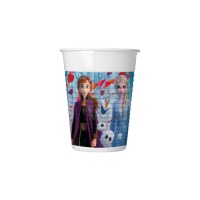Gobelets en plastique Frozen II 200 ml - 8 pcs.
