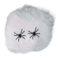 Toile d'araignée de 500 gr blanche