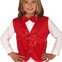 Gilet à paillettes pour enfant