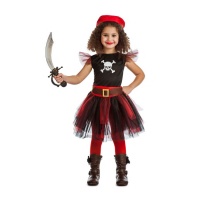 Costume de pirate avec tutu pour filles