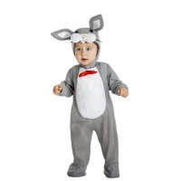 Costume de lapin gris pour bébés