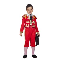 Costume de torero rouge pour enfants