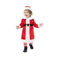 Costume de Père Noël pour petites filles