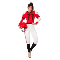 Costume de joueur de football américain pour femmes