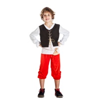 Costume d'aubergiste médiéval pour enfants