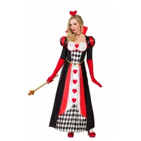 Costume de la reine de coeur pour femmes