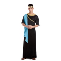 Costume grec or et noir pour hommes