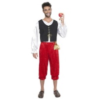Costume d'aubergiste médiéval pour homme