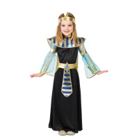 Costume d'égyptien noir pour filles