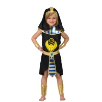 Costume d'égyptien noir pour enfants