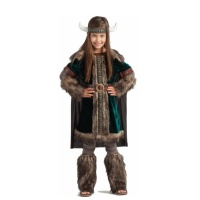 Costume de viking scandinave pour filles