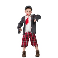 Costume d'écolier zombie pour enfants