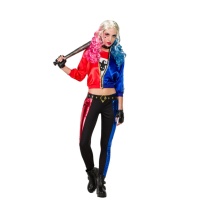 Costume Harley Supervillain pour adulte