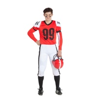 Costume de joueur de football américain pour hommes