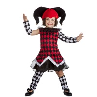 Costume de cirque Arlequin pour filles