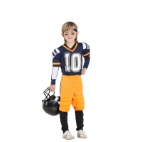 Costume de joueur de rugby américain pour enfants