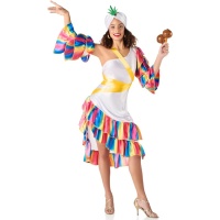 Costume de Rumbero blanc pour femmes