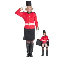 Costume de garde anglais avec surprise pour hommes