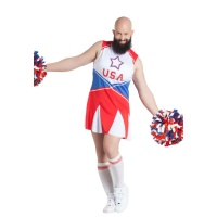 Costume de pom-pom girl des États-Unis pour hommes