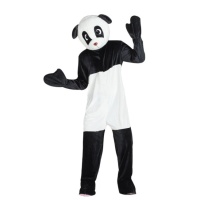 Costume de panda avec tête pour adultes