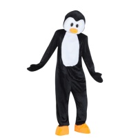 Costume de pingouin avec tête pour adultes