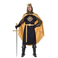 Costume de roi médiéval pour hommes