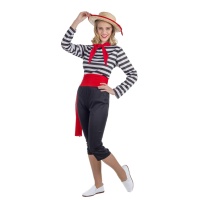 Costume de gondolier pour femmes