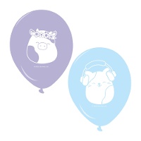 Ballons en latex Squishmallows - lot de 8
