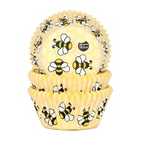 Capsules pour cupcakes de bébés abeilles - House of Marie - 50 unités