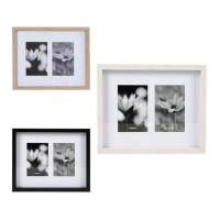 Cadre multi-photos Paysages pour 2 photos 10 x 15 cm - DCasa