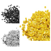 Confettis de paillettes métallisées 20 gr