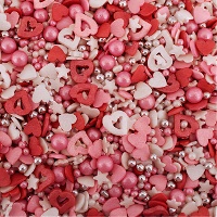 Sprinkles de la Saint-Valentin Cupidon - 90 g - Azucren