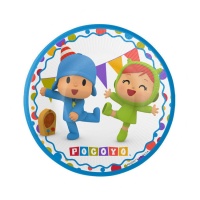 Assiettes de fête Pocoyo 18 cm - 8 unités