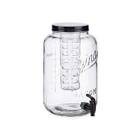 Carafe de 8 L avec refroidisseur noir