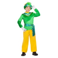 Costume royal vert de pageboy pour enfants