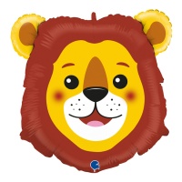 Ballon tête de lion de 74 cm - Grabo