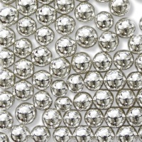 Paillettes de perles argentées 4 mm 25 g - PME