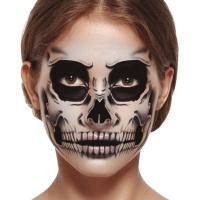 Tatouages de visage de squelette