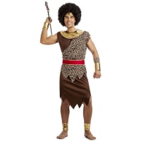 Costume de roi de la jungle africaine pour hommes