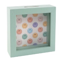 Tirelire à Smiley colorés