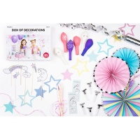 Pack de table de bonbons licornes - 35 pièces