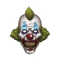 Masque de clown tueur en carton - 1 pièce