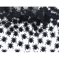 Confettis d'araignée noire 15 g