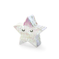 Mini Piñata étoile 3D 8 x 8 x 2,5 cm