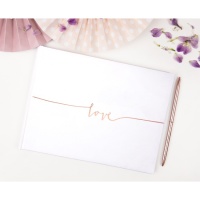 Livre blanc signature Love or rose