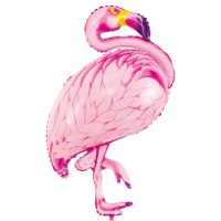 Ballon flamant rose 0,70 x 1,21 m - PartyDeco