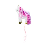 Licorne blanche 3D Piñata 24,5 x 34 x 9 cm