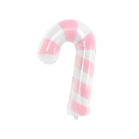 Ballon sucre d'orge rose 46 x 74 cm - PartyDeco