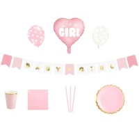 Kit de fête de bébé pour les filles